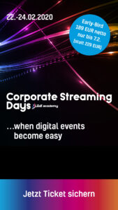 Corporate Streaming Days