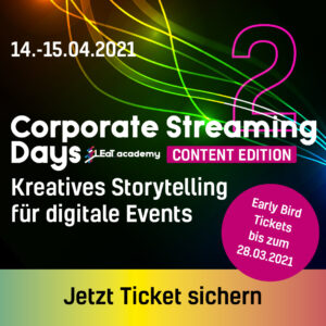 Corporate Streaming Days 2