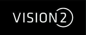 Vision Two Logo Schwarz