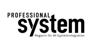 Professional System Logo Schwarz