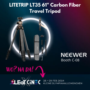 Neewer LITETRIP LT35 61_ Carbon Fiber Travel Tripod