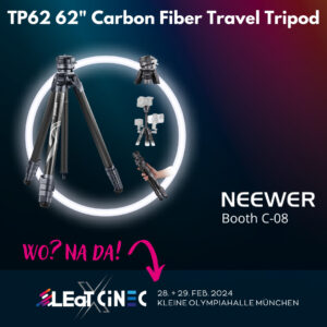 Neewer TP62 62_ Carbon Fiber Travel Tripod