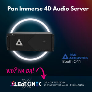 Pan Acoustics Pan Immerse 4D Audio Server