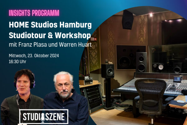 Home Studio Hamburg: Führung und Workshop im Rahmen der Studioszene 24